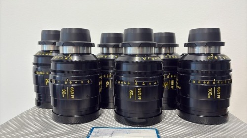 Cooke S8/i FF T1.4 6-way Cine Lens Set (25mm-100mm)