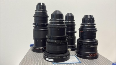 JDC Xtal Xpress Anamorphic 4-Way Lens Set (35mm-100mm)